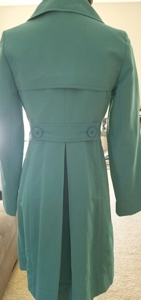 💯Mossimo Peter Pan Collar Cinch-Waist Coat - Picture 3 of 16
